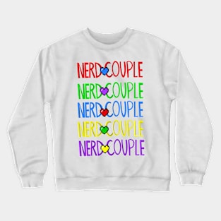 Nerd Couple 8-Bit Crewneck Sweatshirt